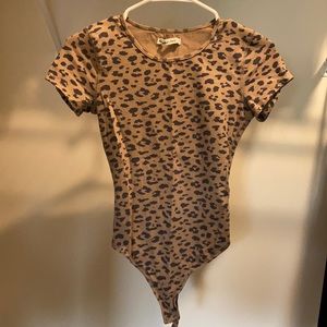 Abercrombie & Fitch leopard body suit